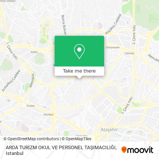 ARDA TURİZM OKUL VE PERSONEL TAŞIMACILIĞI map