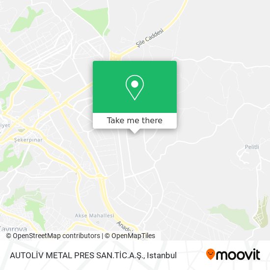 AUTOLİV METAL PRES SAN.TİC.A.Ş. map