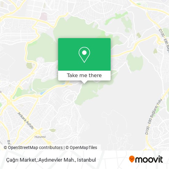 Çağrı Market,:Aydınevler Mah. map