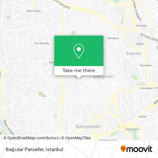 Bağcılar Parseller map