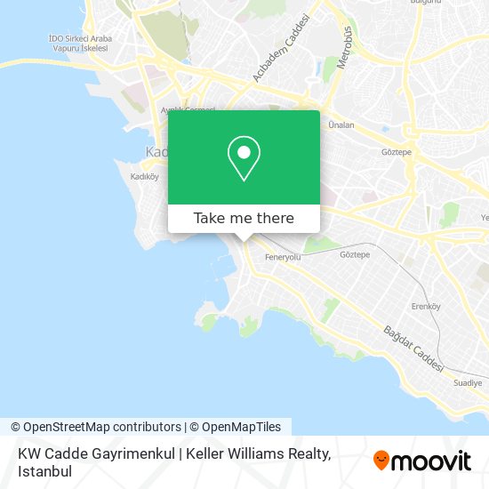 KW Cadde Gayrimenkul | Keller Williams Realty map