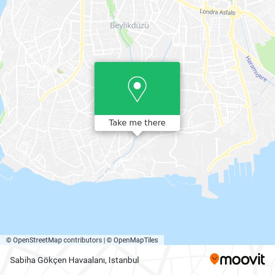 how to get to sabiha gokcen havaalani in beylikduzu by bus cable car or train moovit