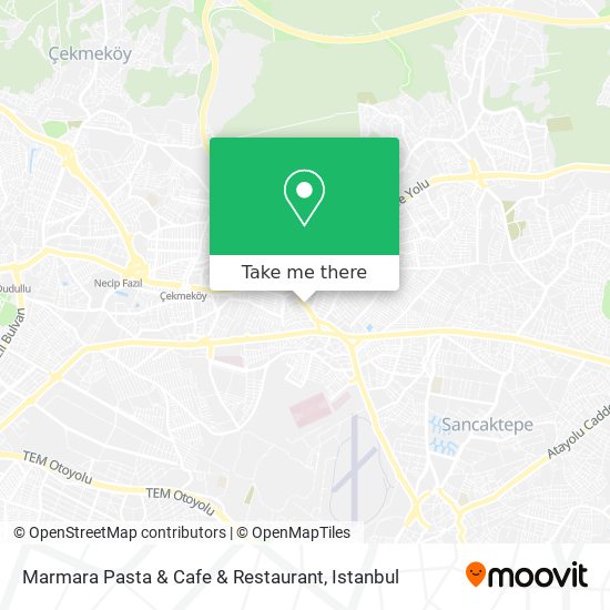 Marmara Pasta & Cafe & Restaurant map