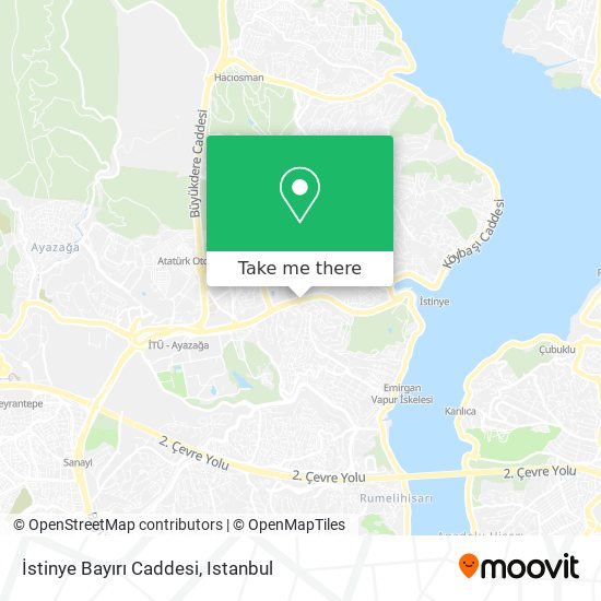 İstinye Bayırı Caddesi map