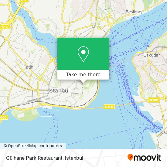 Gülhane Park Restaurant map