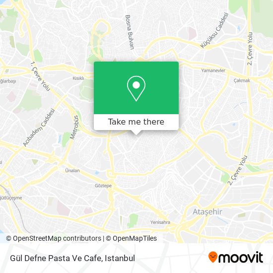 Gül Defne Pasta Ve Cafe map