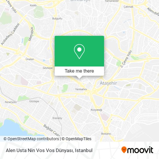 Alen Usta Nin Vos Vos Dünyası map