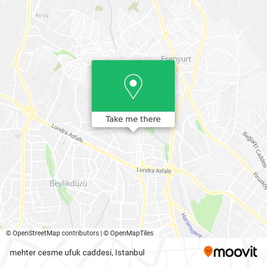 mehter cesme ufuk caddesi map