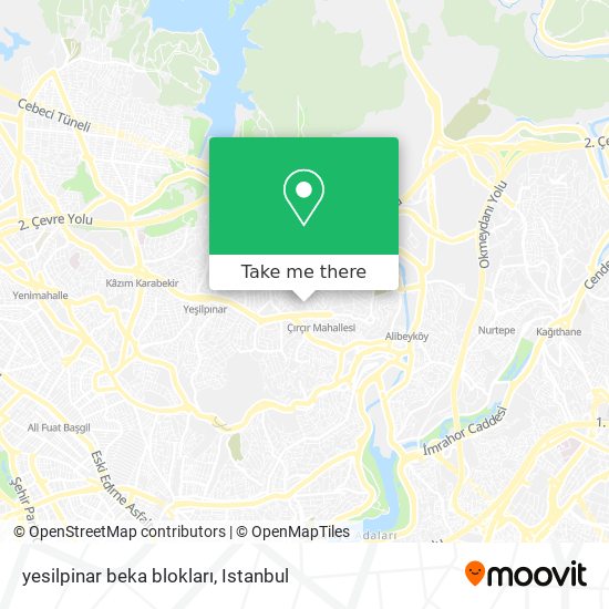 yesilpinar beka blokları map