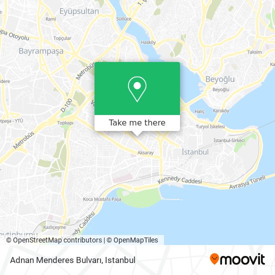 Adnan Menderes Bulvarı map
