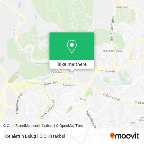 Celalettin Buluğ İ.Ö.O. map