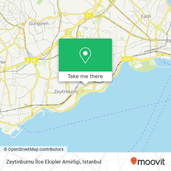 Zeytinburnu İlce Ekipler Amirligi map