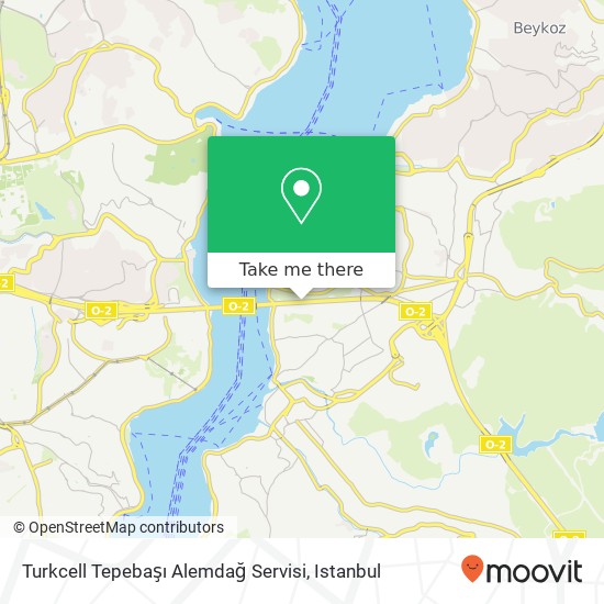 Turkcell Tepebaşı Alemdağ Servisi map