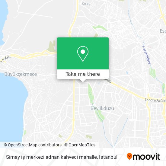 Simay iş merkezi adnan kahveci mahalle map