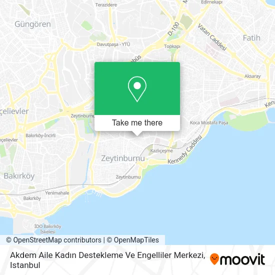 Akdem Aile Kadın Destekleme Ve Engelliler Merkezi map