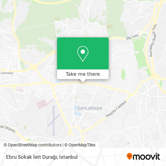Ebru Sokak İett Durağı map