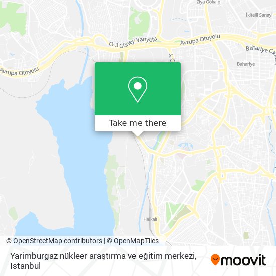 Yarimburgaz nükleer araştırma ve eğitim merkezi map