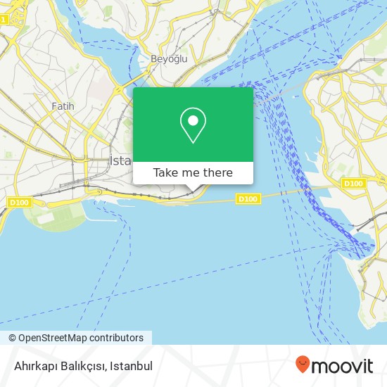 Ahırkapı Balıkçısı map