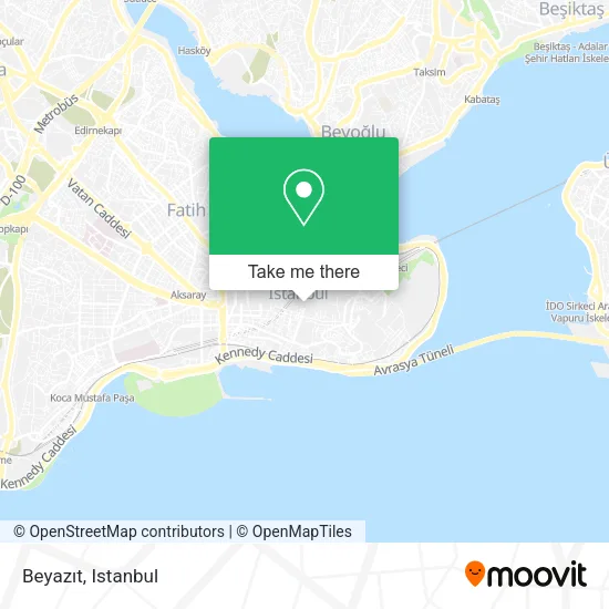 Beyazıt map