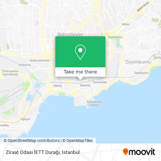 Ziraat Odası İETT Durağı map