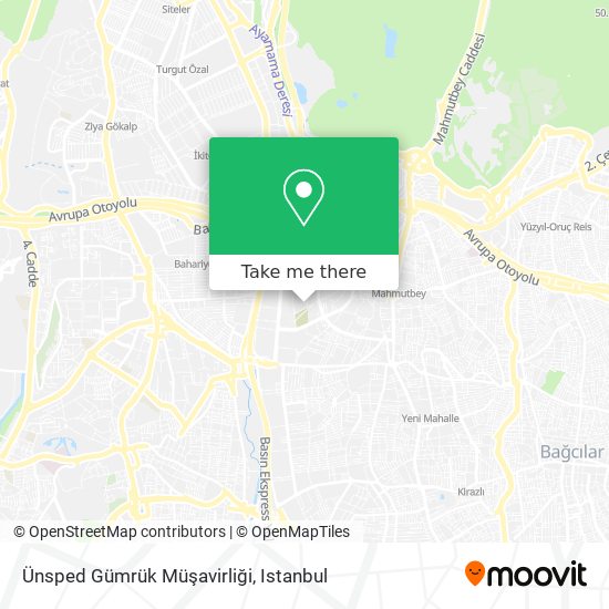 Ünsped Gümrük Müşavirliği map