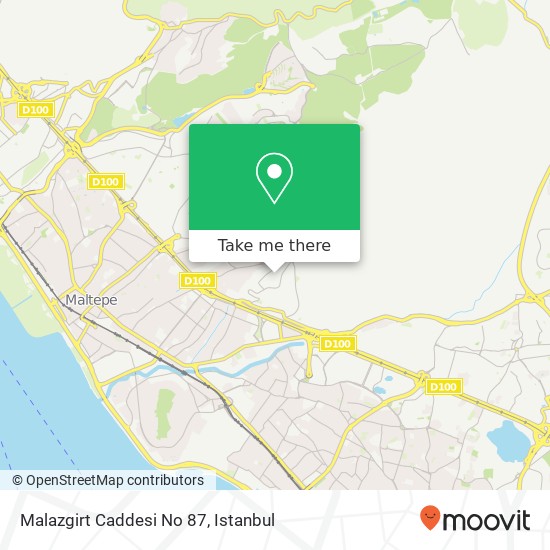 Malazgirt Caddesi No 87 map