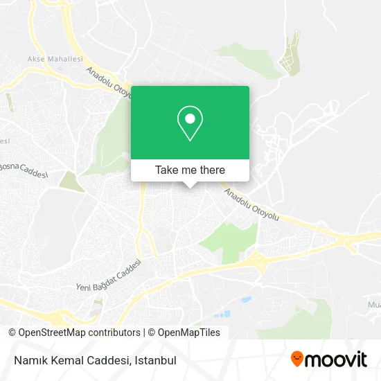 Namık Kemal Caddesi map