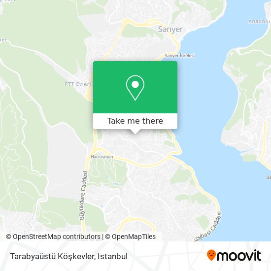 Tarabyaüstü Köşkevler map