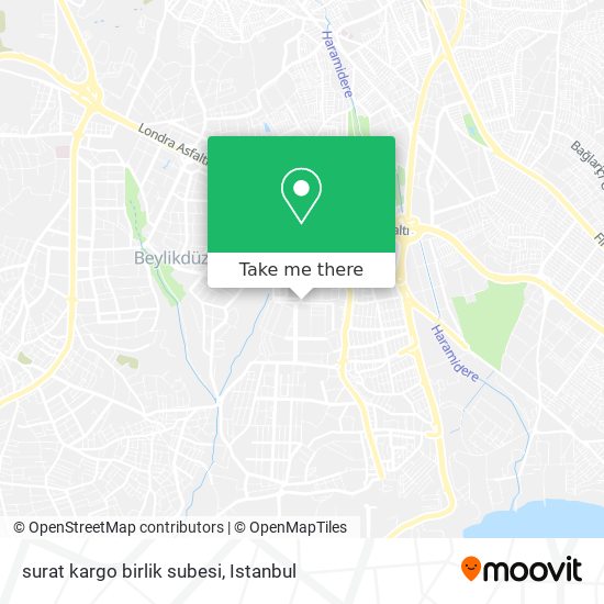 surat kargo birlik subesi map