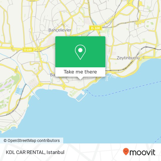 KDL CAR RENTAL map