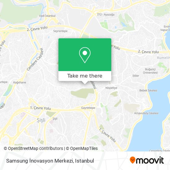 Samsung İnovasyon Merkezi map