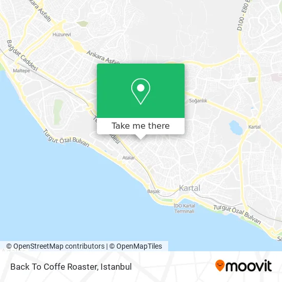 Back To Coffe Roaster map