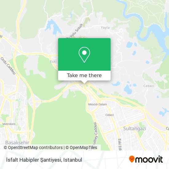 İsfalt Habipler Şantiyesi map
