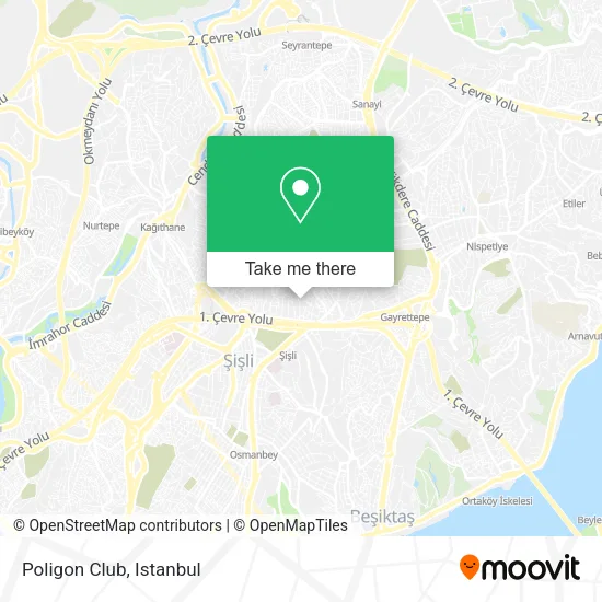 Poligon Club map