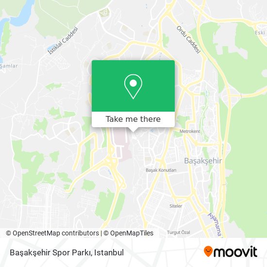 Başakşehir Spor Parkı map