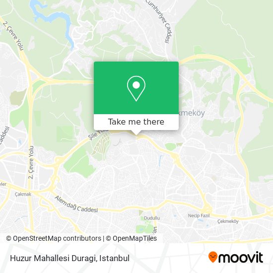Huzur Mahallesi Duragi map