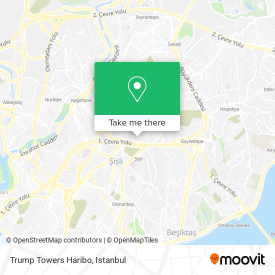 Trump Towers Haribo map