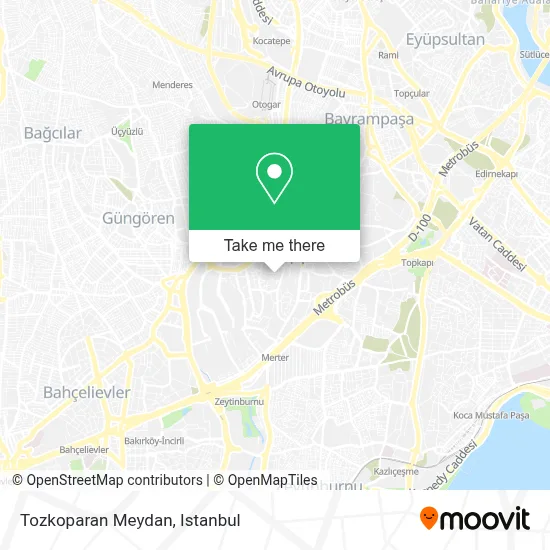 Tozkoparan Meydan map