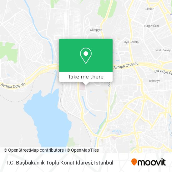 T.C. Başbakanlık Toplu Konut İdaresi map