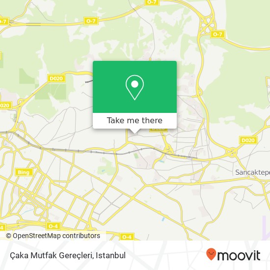 Çaka Mutfak Gereçleri map