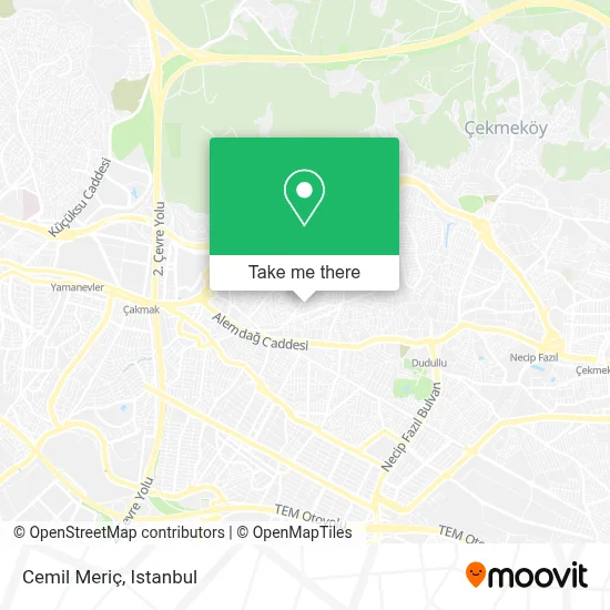 Cemil Meriç map