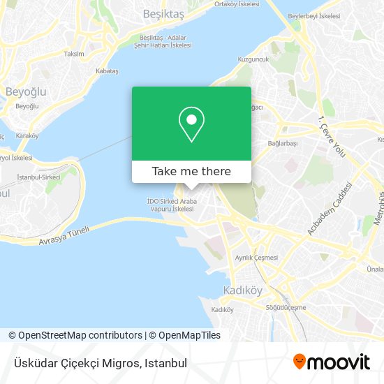 Üsküdar Çiçekçi Migros map