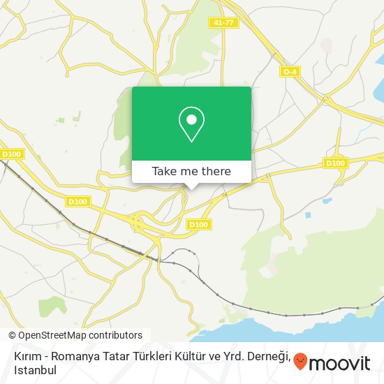 Kırım - Romanya Tatar Türkleri Kültür ve Yrd. Derneği map