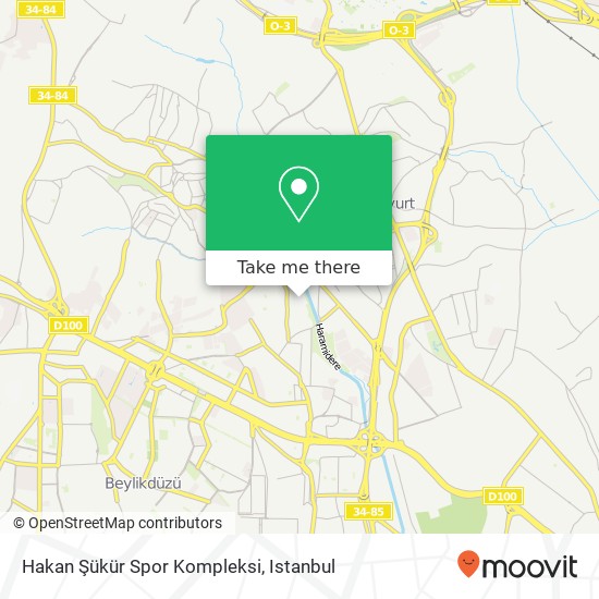 Hakan Şükür Spor Kompleksi map