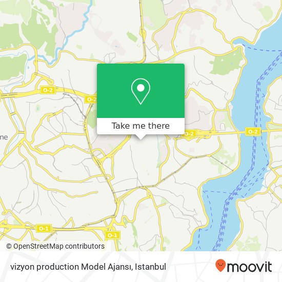 vizyon production Model Ajansı map