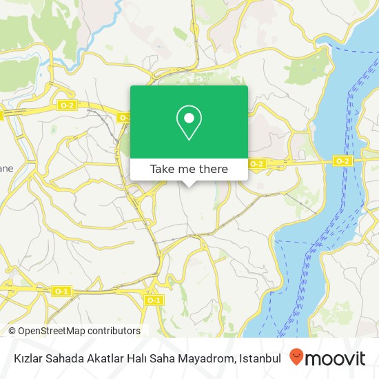 Kızlar Sahada Akatlar Halı Saha Mayadrom map