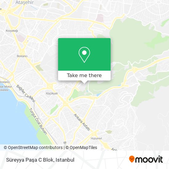Süreyya Paşa C Blok map