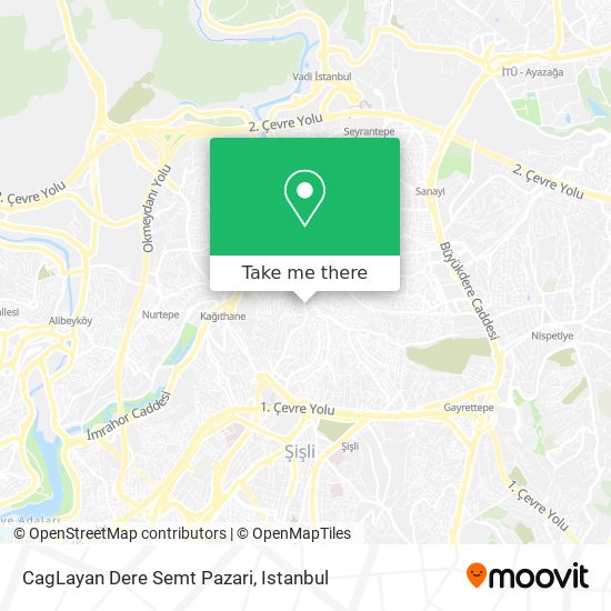 CagLayan Dere Semt Pazari map
