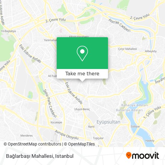 Bağlarbaşı Mahallesi map