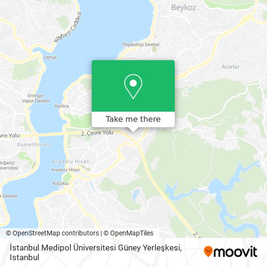 İstanbul Medipol Üniversitesi Güney Yerleşkesi map